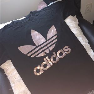 Rose Gold Adidas Shirt